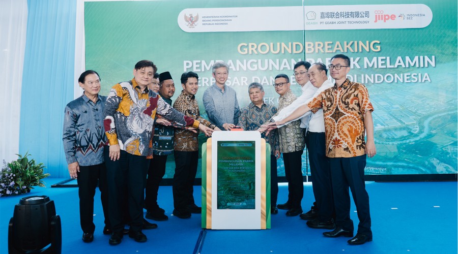 JIIPE通过6亿美元三聚氰胺项目加速绿色工业投资